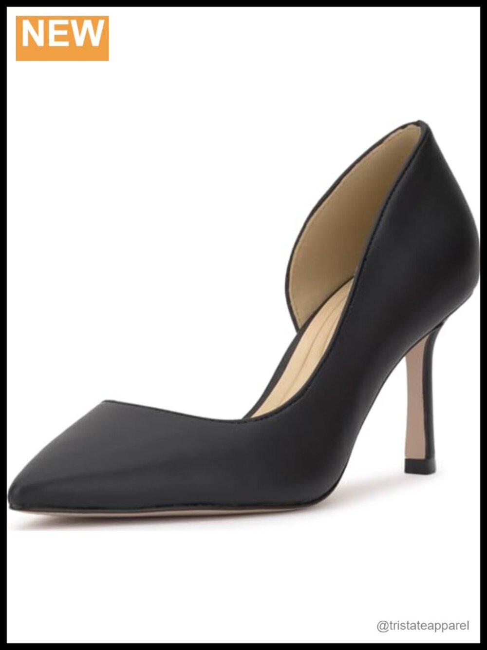 Women's Stiletto Heel Pointed Toe Pull-On Pumps Formal Dress Shoes